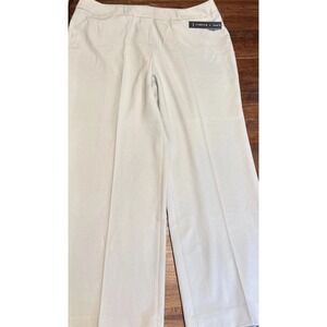 Zac &‎ Rachel Woman 18 Dress Pants Short Pockets Belt Loops Color New Stone NWT